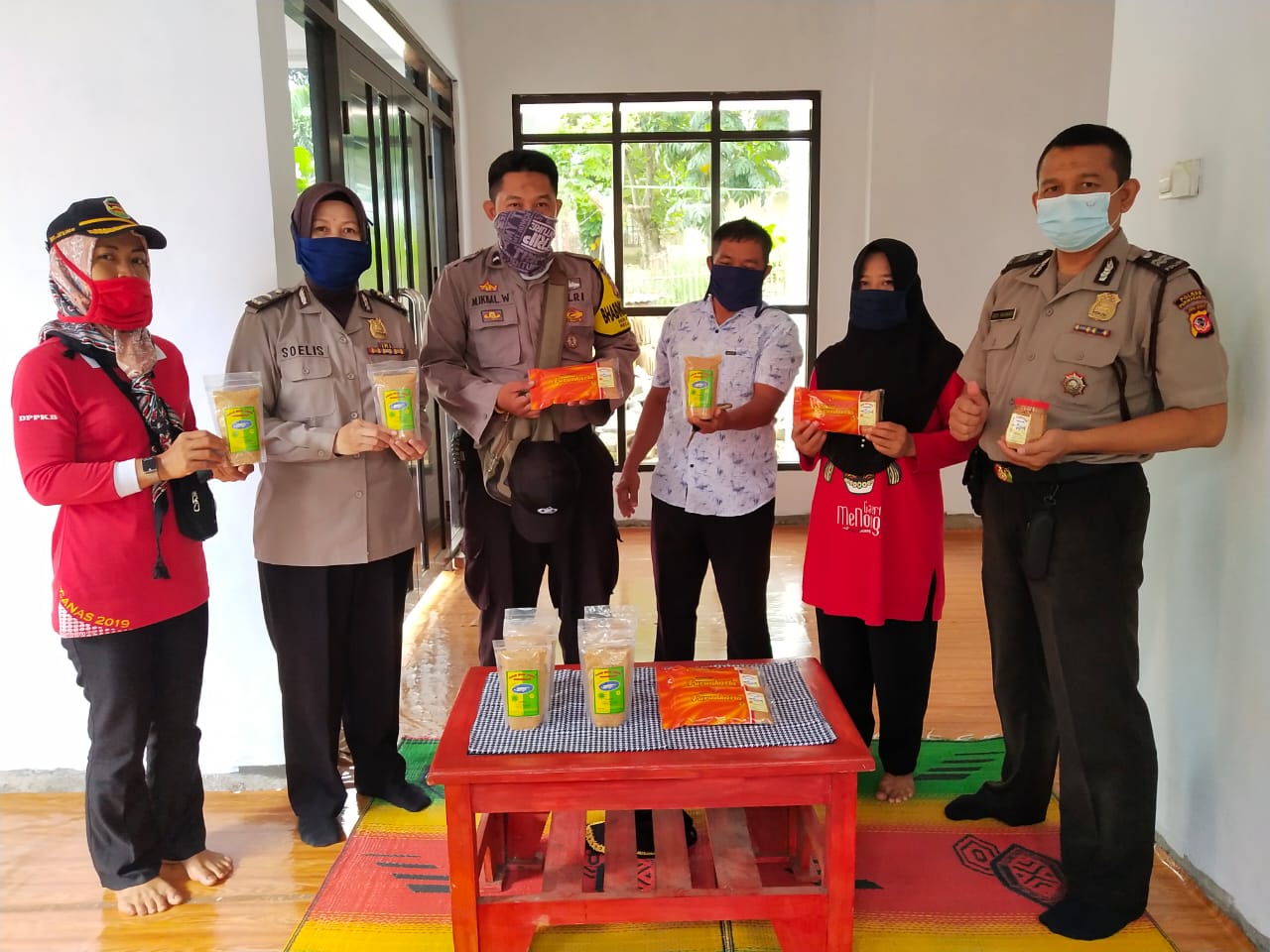 Zona Ketahanan Pangan Kampung Tangguh Polres Purwakarta